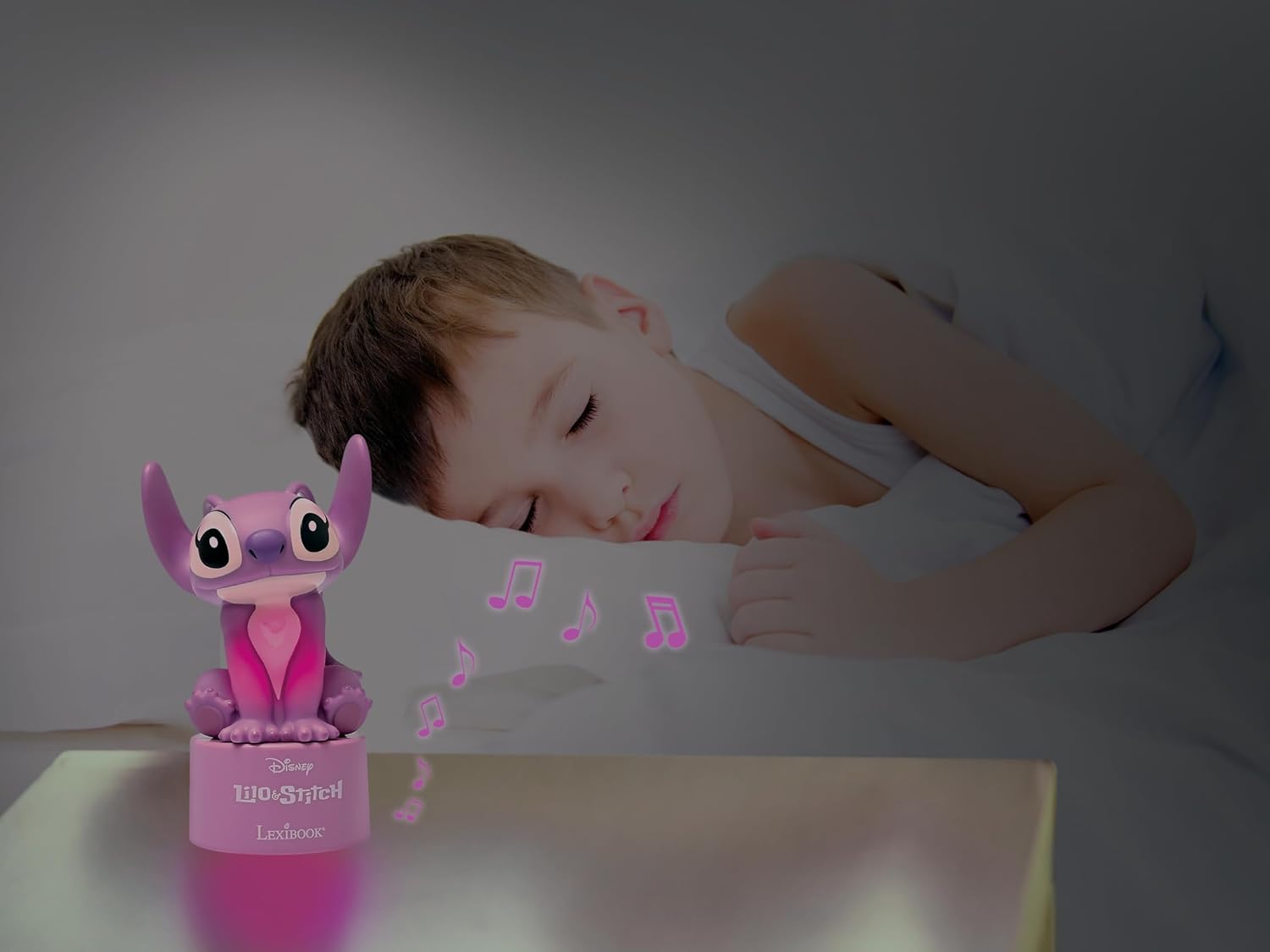 Lexibook - Angel Nightlight With Speaker