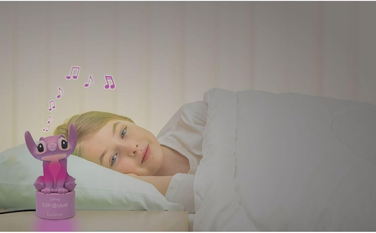 Lexibook - Angel Nightlight With Speaker