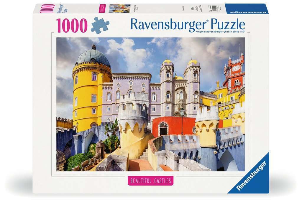 Ravensburger Beautiful Castles - Portugal 1000 Piece Jigsaw Puzzle for Adults and Kids Age 12 Years Up