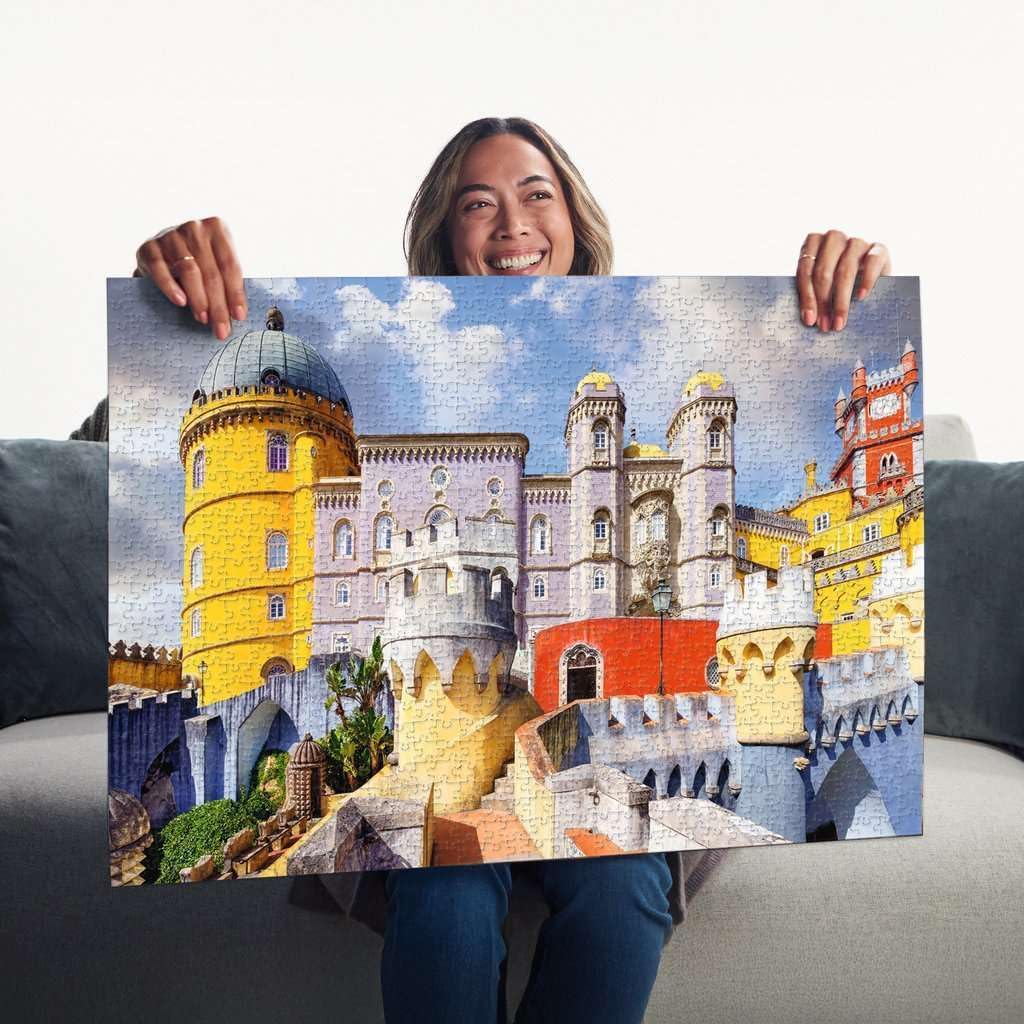 Ravensburger Beautiful Castles - Portugal 1000 Piece Jigsaw Puzzle for Adults and Kids Age 12 Years Up