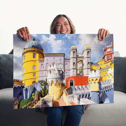 Ravensburger Beautiful Castles - Portugal 1000 Piece Jigsaw Puzzle for Adults and Kids Age 12 Years Up