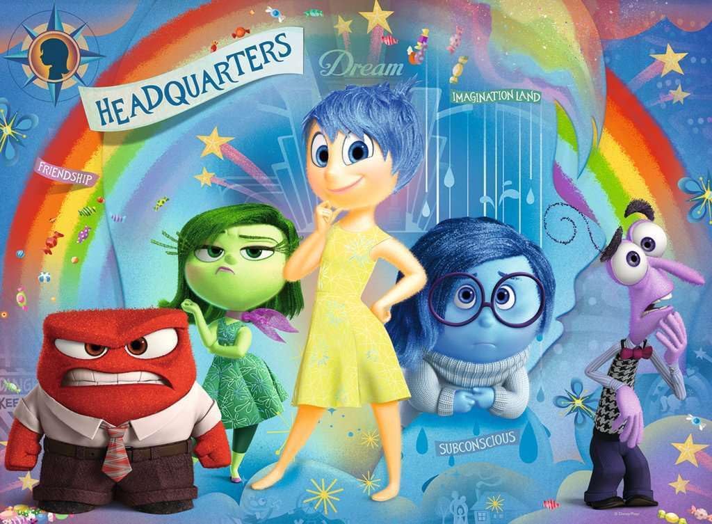 Inside Out - Puzzle 100 Teile