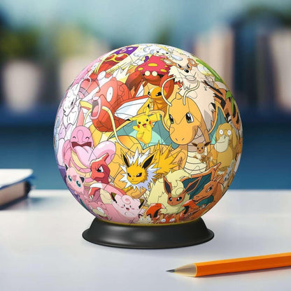 3D Puzzle-Ball Pokémon Kanto Region