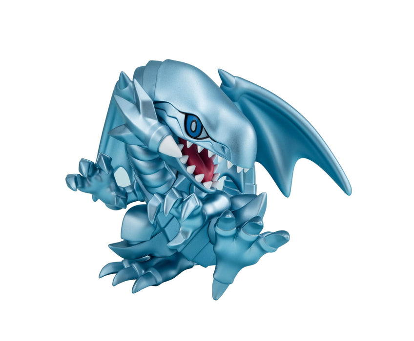 MEGATOON Yu-Gi-Oh! Duel Monsters Blue-eyed White Dragon Approx. 4.9 inches (125 mm), PVC Pre-painted Complete Figure