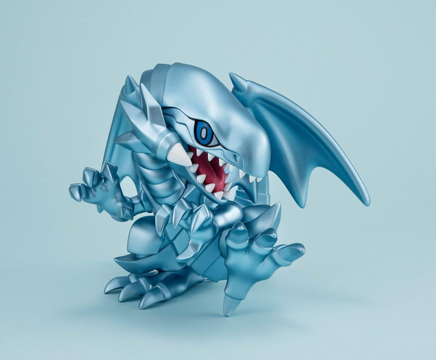 MEGATOON Yu-Gi-Oh! Duel Monsters Blue-eyed White Dragon Approx. 4.9 inches (125 mm), PVC Pre-painted Complete Figure
