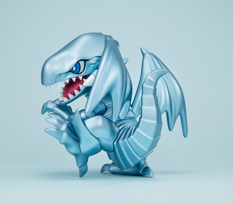 MEGATOON Yu-Gi-Oh! Duel Monsters Blue-eyed White Dragon Approx. 4.9 inches (125 mm), PVC Pre-painted Complete Figure