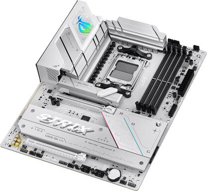 ASUS ROG Strix B850-A Gaming WiFi AMD ATX motherboard, 14+2+2 power stages, DDR5 slots, four M.2 slots, PCIe 5.0, WiFi 7, USB 20Gbps Type-C and Aura Sync RGB