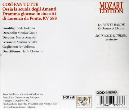 Wolfgang Amadeus Mozart - Cos?¼ Fan Tutte