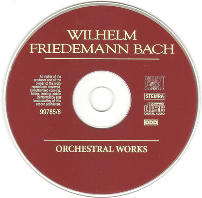 Wilhelm Friedemann Bach Orchestral Works