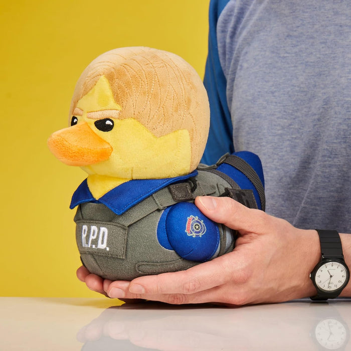 TUBBZ Plush: Leon Kennedy - Resident Evil Cosplaying Rubber Duck Soft Plush Collectible Toy