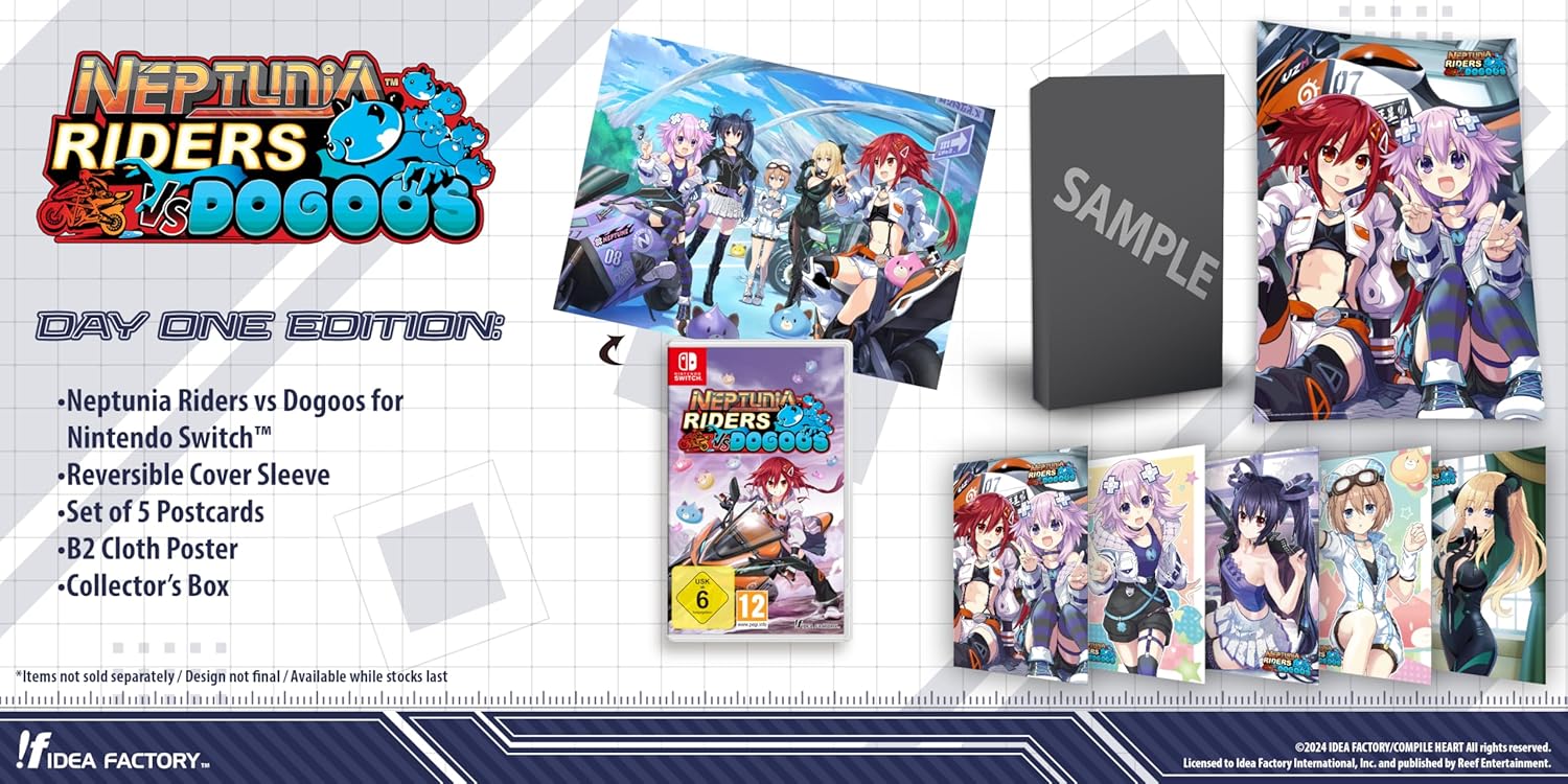 Neptunia Riders VS Dogoos – Day One Edition (Nintendo Switch