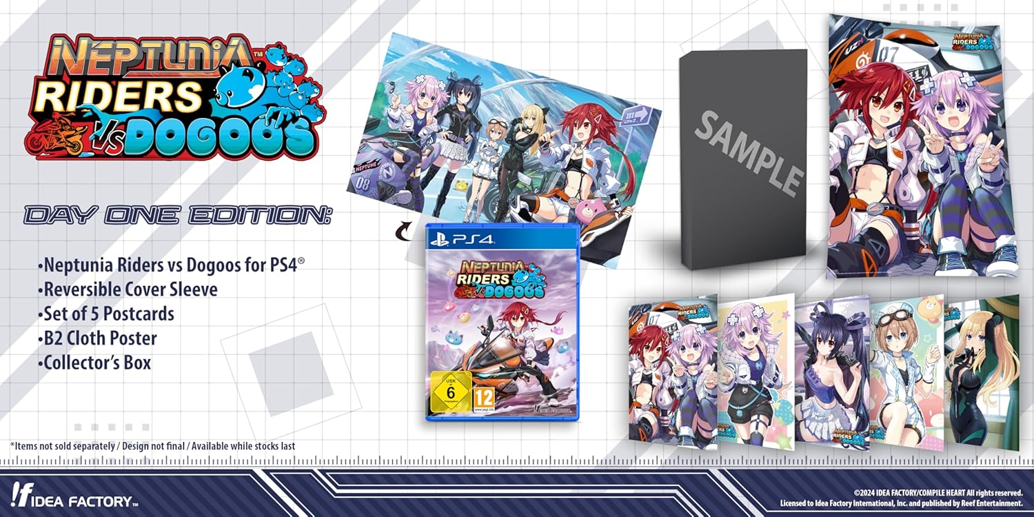 Neptunia Riders VS Dogoos – Day One Edition (PS4