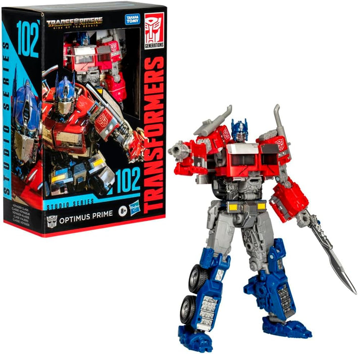 Transformers Studio Series Voyager Class Rise of the Beasts 102 Optimus Prime Action Figure