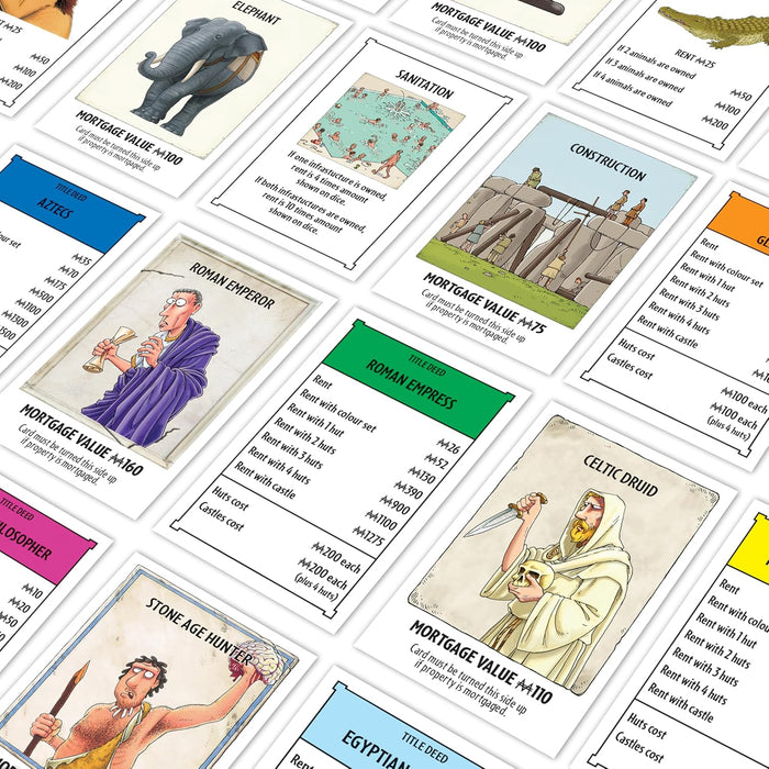 Winning Moves Horrible Histories Ancient Civilisations Monopoly classic board game is perfect for 2–6 players and makes a great gift for fans aged 8 and up