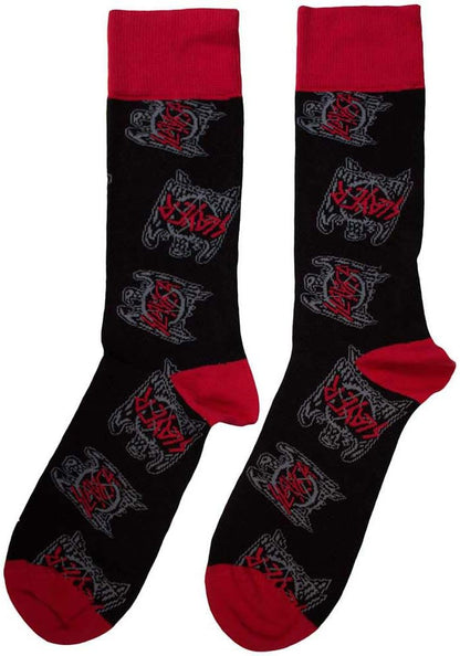 Rock Off officially licensed products Slayer Eagle Crest Pattern Ankle Calzini Size One Size