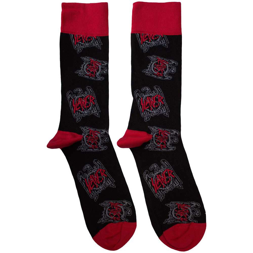 Rock Off officially licensed products Slayer Eagle Crest Pattern Ankle Calzini Size One Size