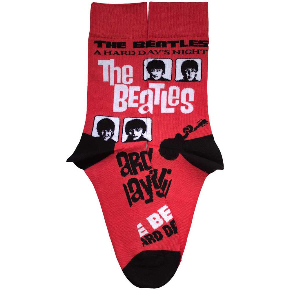 Beatles - The - The Beatles Ankle Socks: A Hard Day`S Night