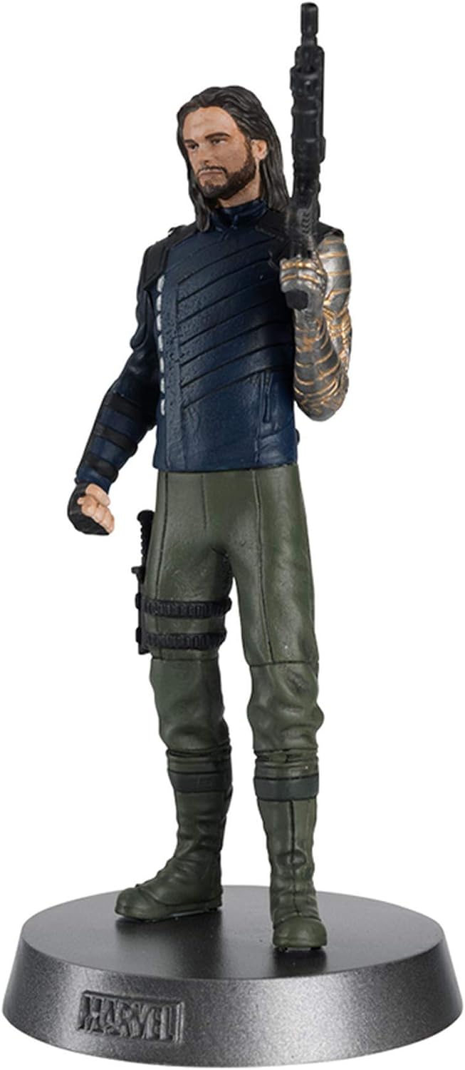 Hero Collector Marvel Heavyweights Collection | Winter Soldier (Avengers: Infinity War) Heavyweight Metal Figurine 14 by Eaglemoss