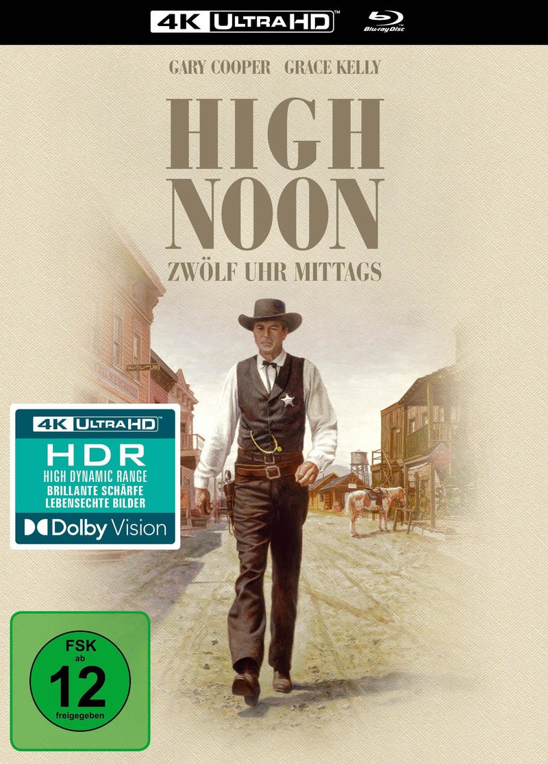 12 Uhr mittags - High Noon - 2-Disc Limited Collector's Edition Mediabook (4K UHD-Blu-ray + Blu-ray
