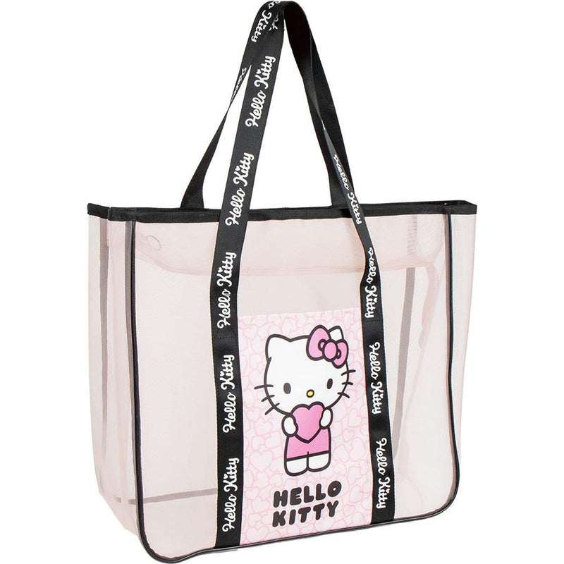 CERDÁ LIFE'S LITTLE MOMENTS Groot en robuust design, modern design, voor zomer en vakantie met je Hello Kitty strandtas, uniseks, voor kinderen, maat M