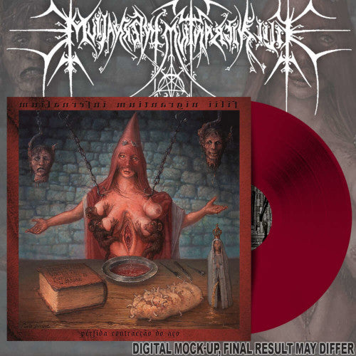 PÃ©rfida Contraccao do Aco (Oxblood Vinyl LP)