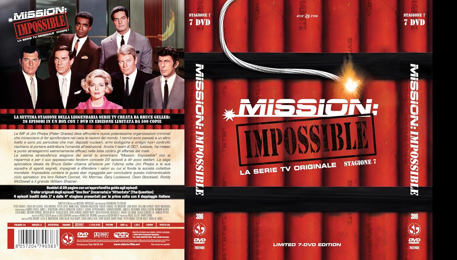 Mission: Impossible - Serie Tv - Stagione 07 500 Copie