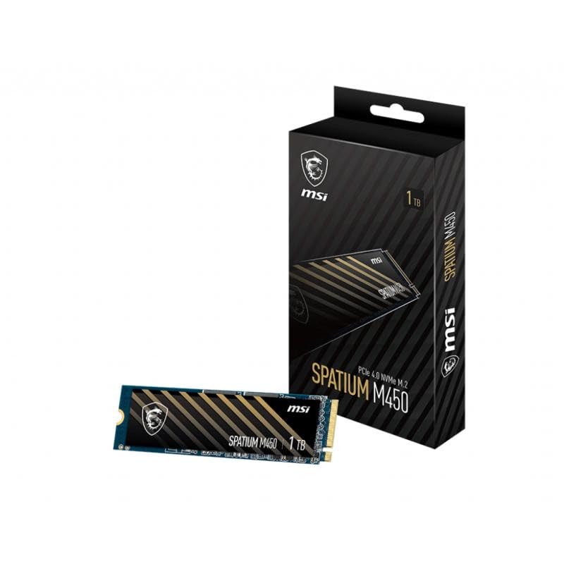 Hard Drive Msi Spatium M450 1 Tb Ssd