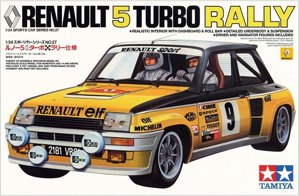 1/24 Renault 5 Turbo Rally