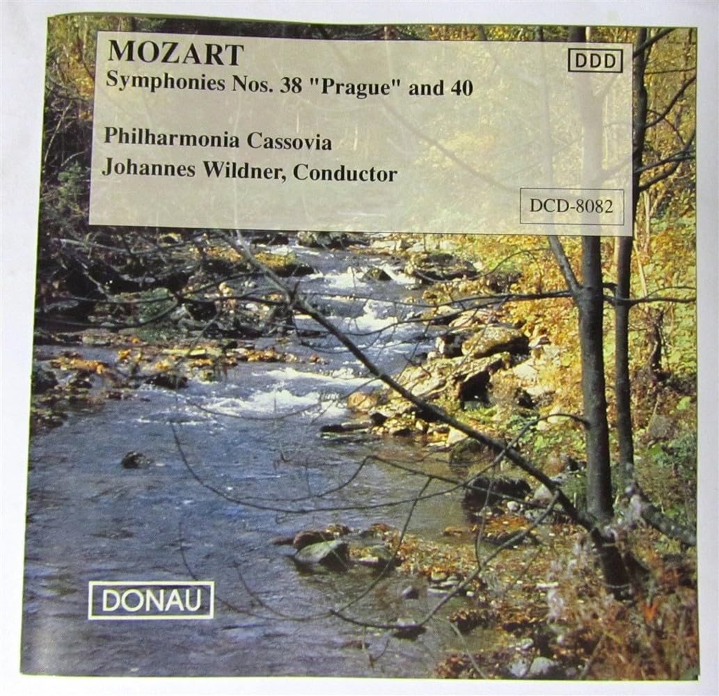 Symphonies Nos.38 "Prague" in D Major K.504 and Symphony No.40 in G Minor,K.550