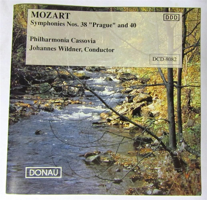 Symphonies Nos.38 "Prague" in D Major K.504 and Symphony No.40 in G Minor,K.550