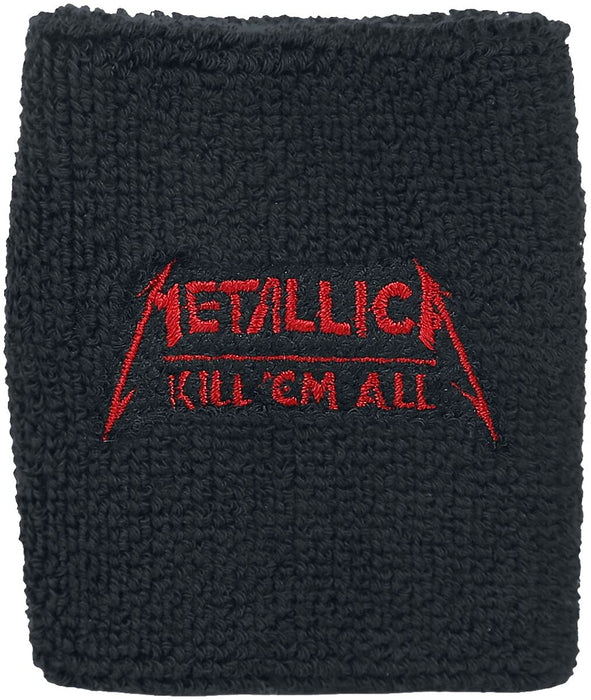 Metallica Kill 'Em all - Wristband Unisex Polsino Nero