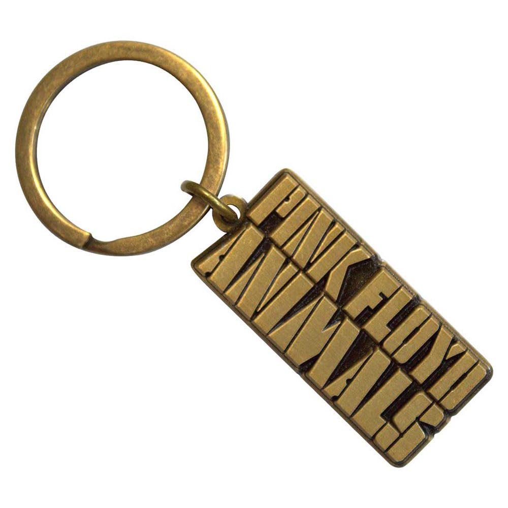 Pink Floyd - Pink Floyd Keychain: Animals Gold Text Logo