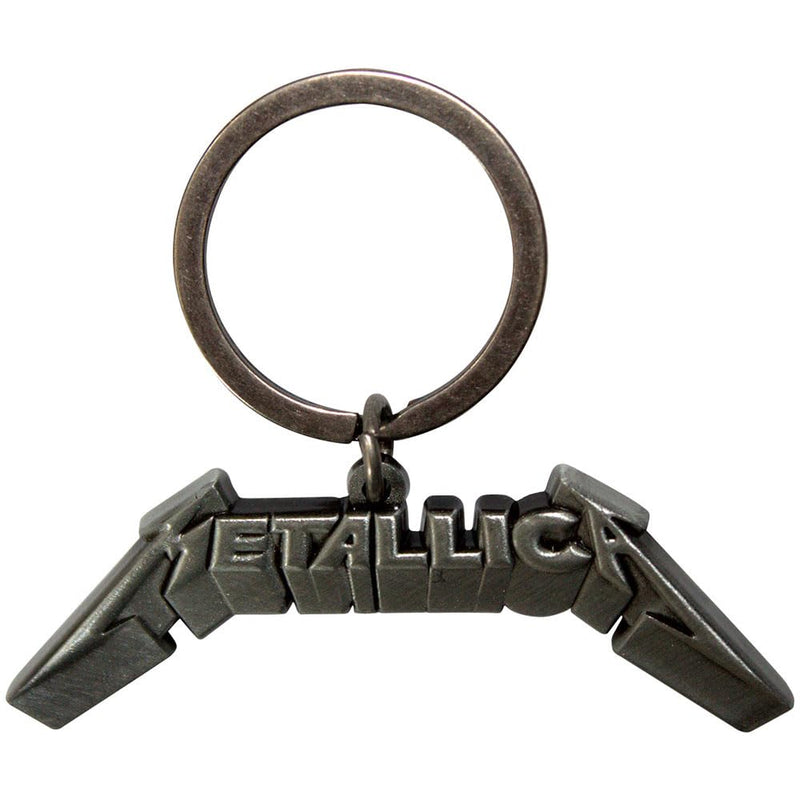 Rock Off officially licensed products Metallica 3D Band Logo Keyring Keychain One Size