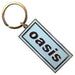 Oasis Logo Sky Blu Band Logo Portachiavi Keychain