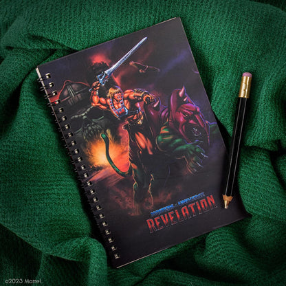 Cinereplicas MOTU - He-Man und Battle Cat Spiralnotizbuch 120p 14.5 * 21cm - Offizielle Lizenz