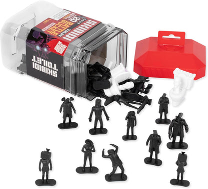 Skibidi Toilet Battle Bucket, Collectible Figures, Officially Licensed Merch