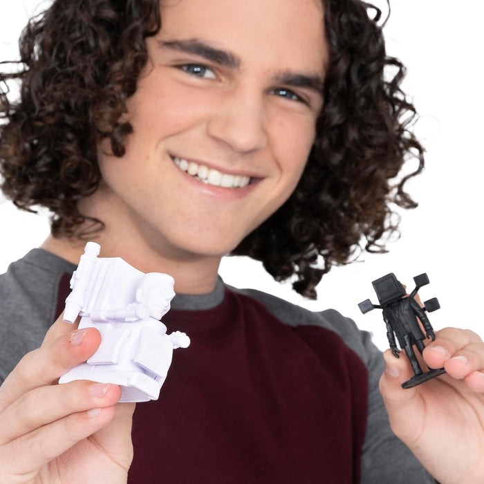 Skibidi Toilet Battle Bucket, Collectible Figures, Officially Licensed Merch