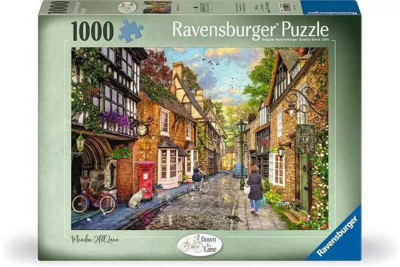 Ravensburger 12000160 - Medow Hill Lane - puzzle 1000 pezzi – puzzle adulti e ragazzi da 14 anni