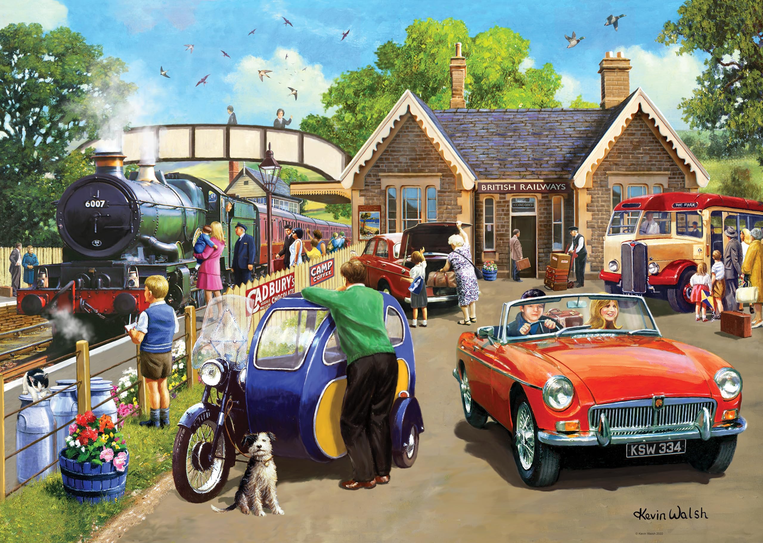 Ravensburger Leisure Days No.6 Days Out 1000 Piece Jigsaw Puzzles for Adults and Kids Age 12 Years Up