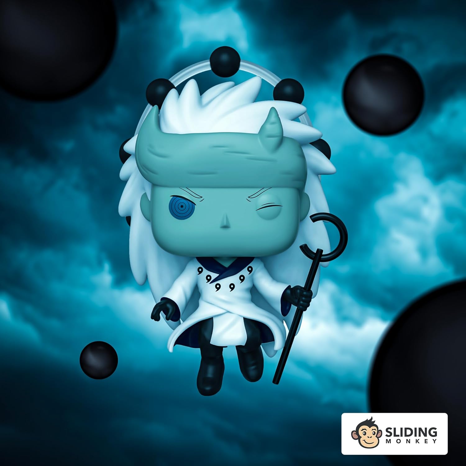Funko POP Animazione: Naruto Shippuden – Madara Uchiha (Sage of Six Paths) (Glows in The Dark) (edizione speciale) #1196 Statuetta in vinile