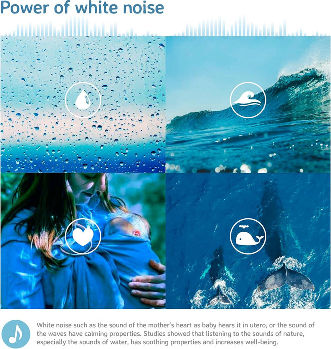 Cloud b Reise-Soundmaschine mit beruhigendem Licht, 4 weiße Geräusche und 4 Schlaflieder, reaktivierender intelligenter Sensor, Sweet Dreamz Cat