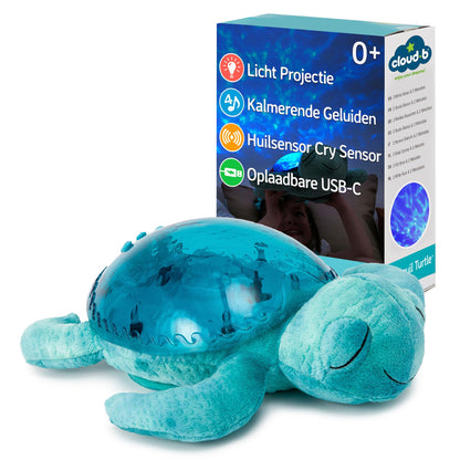 Cloud B - Tranquil Turtle - Aqua