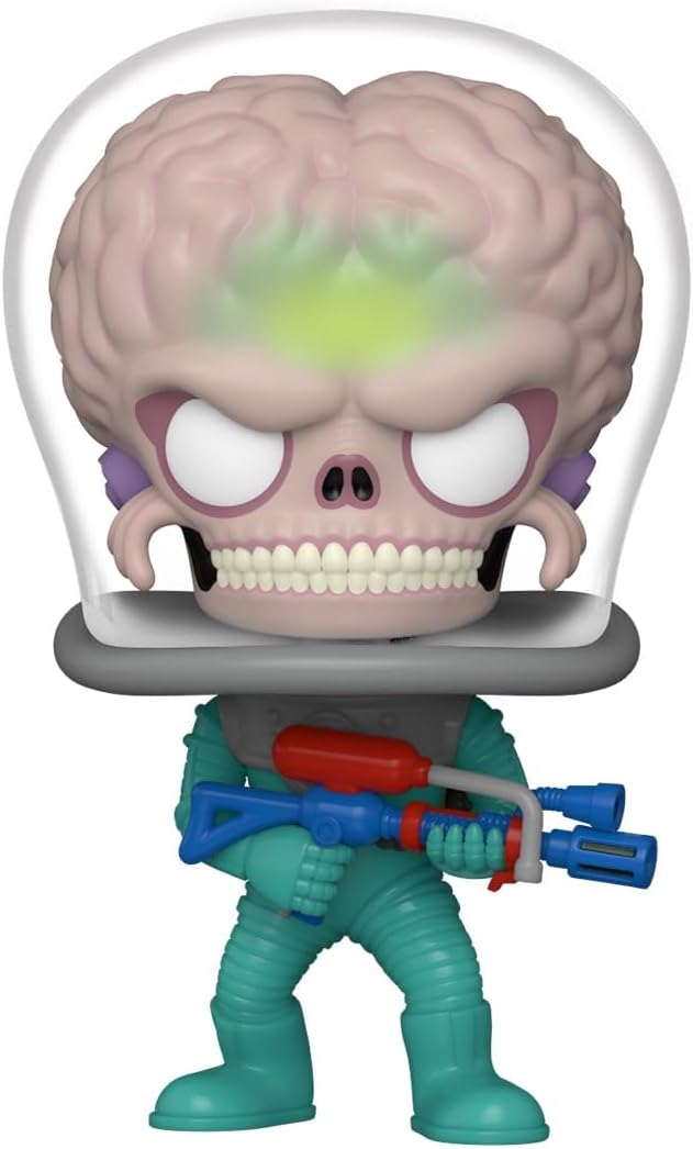 Funko POP! Movies: Mars Attacks - Alien Soldier - Mars Attacks Film - Collectable Vinyl Figure - Gift Idea - Official Merchandise - Toys for Kids & Adults - Movies Fans - Model Figure for Collectors