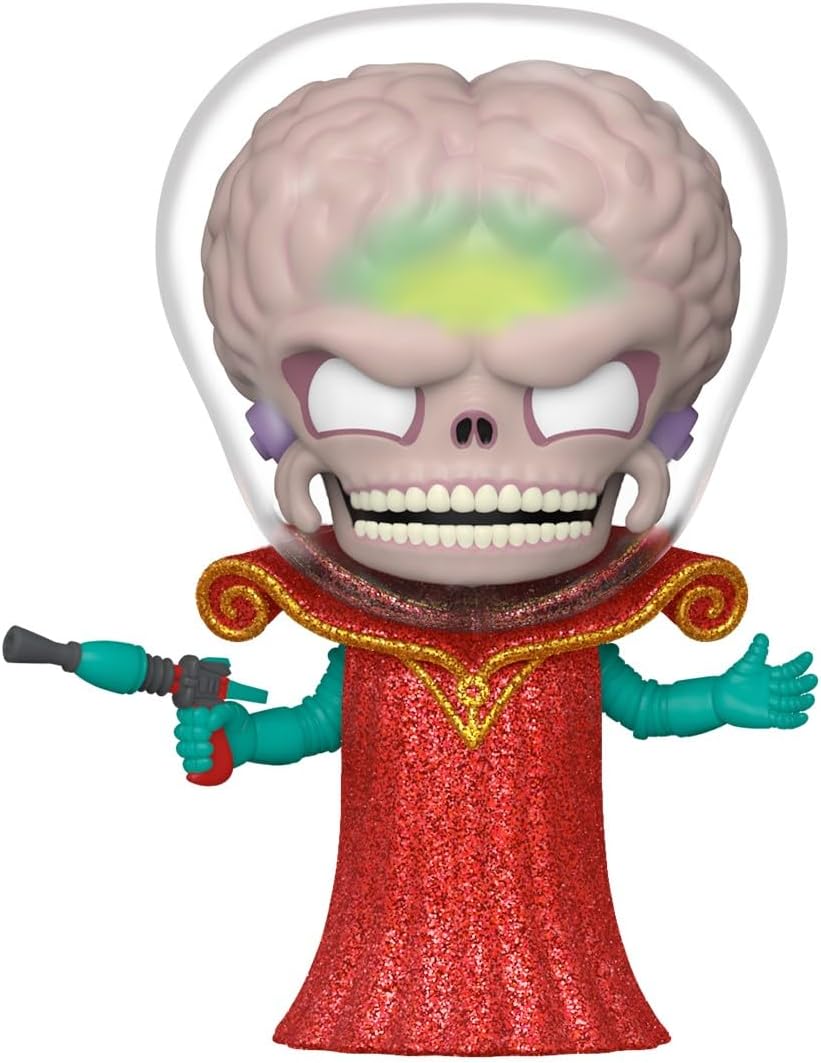 Funko POP! Movies: Mars Attacks - Alien Leader Leader - Mars Attacks Film - Collectable Vinyl Figure - Gift Idea - Official Merchandise - Toys for Kids & Adults - Movies Fans