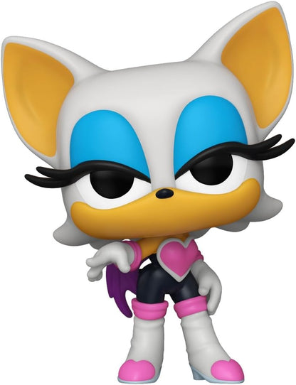 Funko POP! Games: Sonic - Rogue the Bat - Rouge - Sonic the Hedgehog - Collectable Vinyl Figure - Gift Idea - Official Merchandise - Toys for Kids & Adults - Video Games Fans