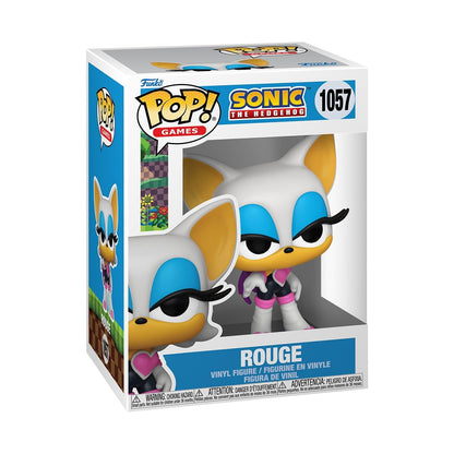 Funko POP! Games: Sonic - Rogue the Bat - Rouge - Sonic the Hedgehog - Collectable Vinyl Figure - Gift Idea - Official Merchandise - Toys for Kids & Adults - Video Games Fans