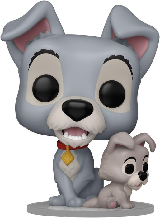 Funko POP! Disney: Lady & the the Tramp - the Tramp With Puppy - Lady and the Tramp - Collectable Vinyl Figure - Gift Idea - Official Merchandise - Toys for Kids & Adults - Movies Fans