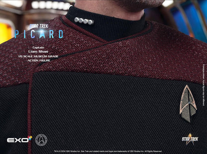 Star Trek: Picard Action Figure 1/6 Captain Liam Shaw 30 Cm