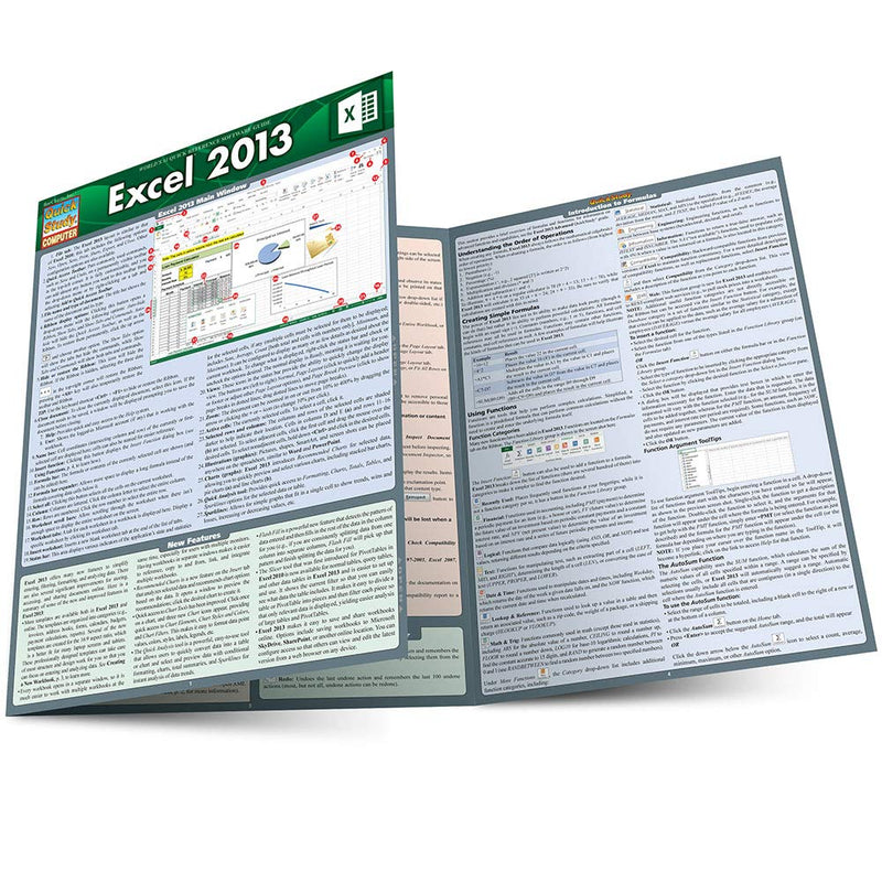 Excel 2013 (Quick Study Computer)