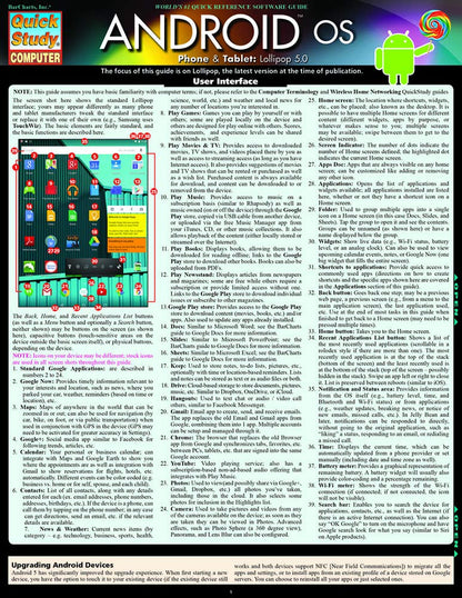 Android Os 5.0 Phone & Tablet